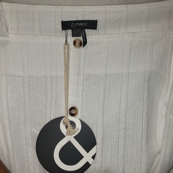 NWT &Merci White Maxi Dress - Picture 4 of 10